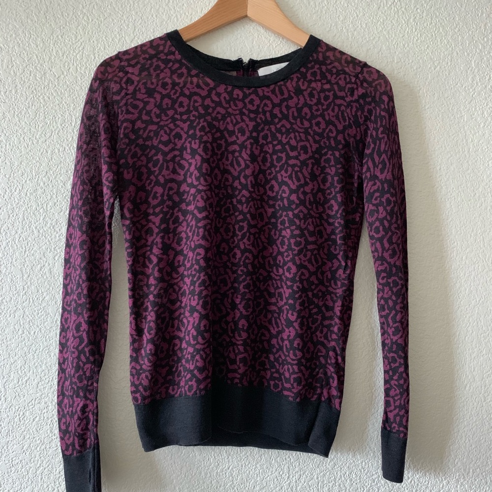 LOFT Leopard Sweater